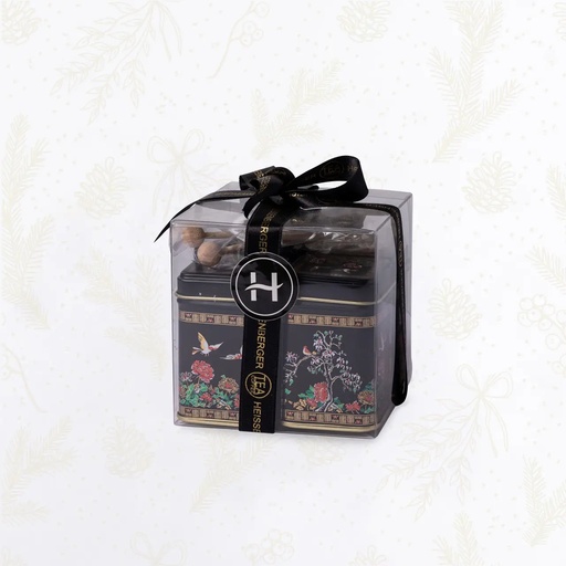 [206013] Black Cheery Blossom Christmas Collection