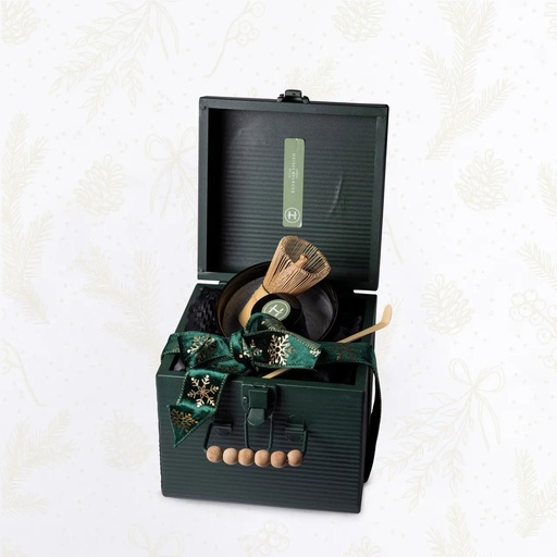 [206014] Wonderful Green Christmas Suitcase